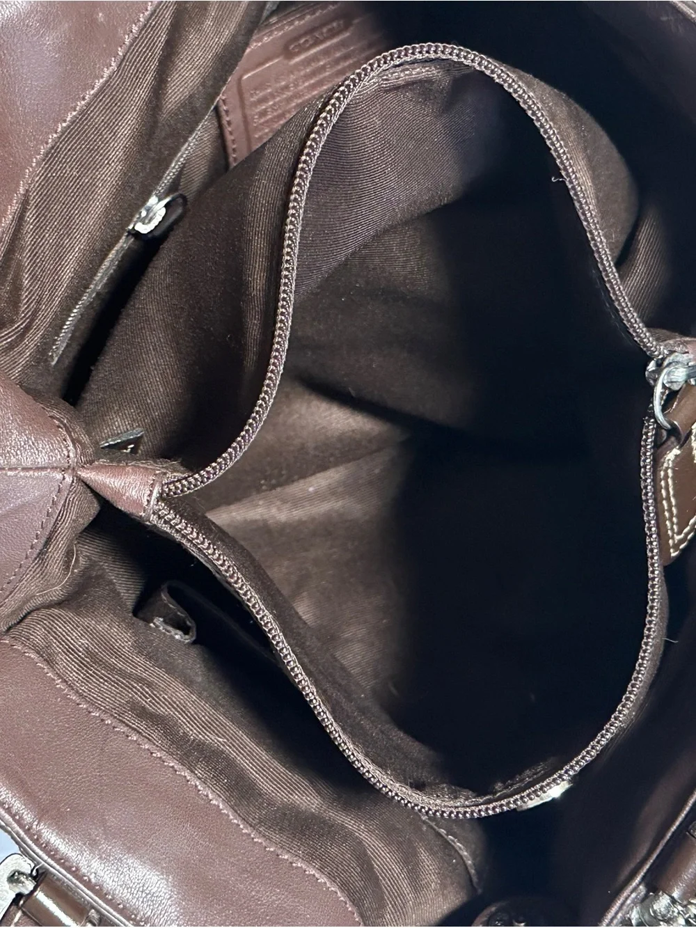 VTG 2012 COACH SoHo Signature Tote‎ With Dust Bag F17401